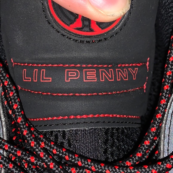 Nike Lil Penny REFLECTIVE Posite University Red - Picture 7 of 7